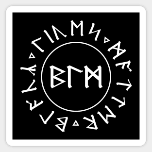 BLM Runes Sticker